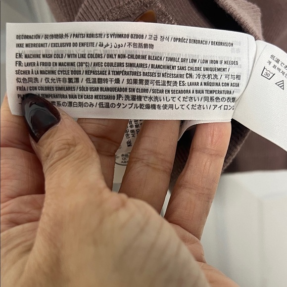 Abercrombie & Fitch Brown Crop Tank Ribbed High Neck Y2K Medium - Picture 6 of 6